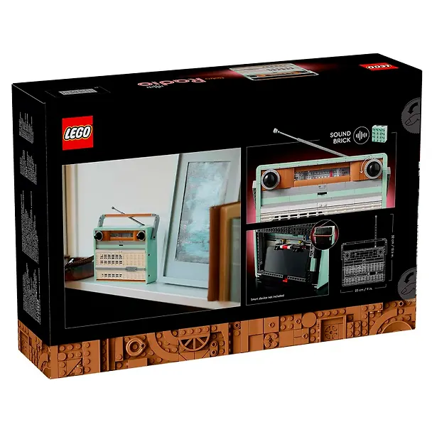 LEGO Icons: Ретро Радио, 906 деталей (10334) 3139755 — 5