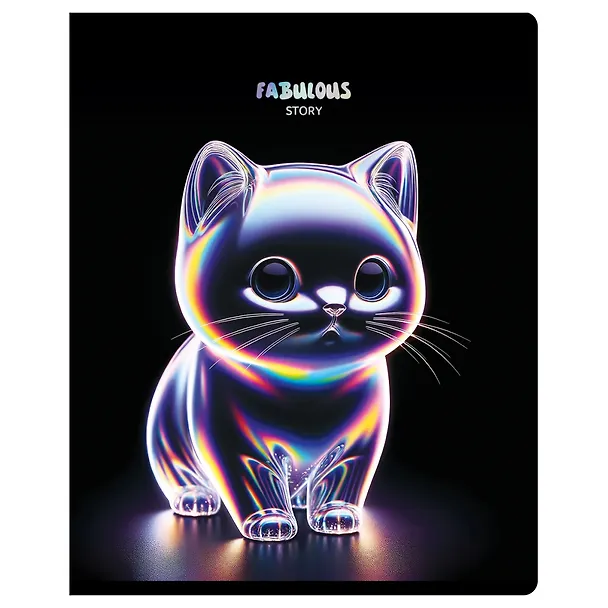 Тетрадь общая «Glow» в ассортименте, 48 листов в клетку, A5 - BG 3046989 — 3