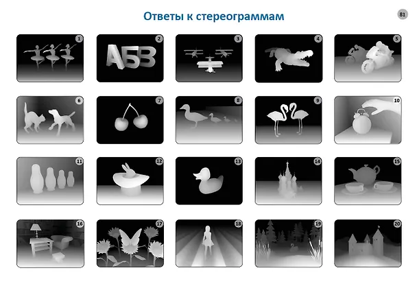 Книга Самые лучшие стереокартинки. 80 картинок для тренировк зрения (Юлия Митченко, Никита Самарин) — 8