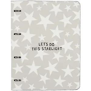 Тетрадь на кольцах в клетку InFolio, Starlight, А4, 120 листов