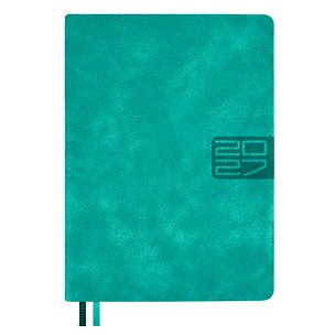 Ежедневник дат. 2027г. А6+ 176л "Тиволи глосс" бирюзовый, кожзам, тв.переплет, блинт.тиснение, офсет, справ.мат-лы, вырубка, закругл.углы, 2 ляссе, инд.уп 3174930