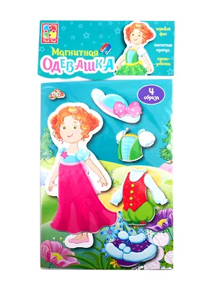 Магнитная игра-одевашка Vladi Toys Принцесса 2828344