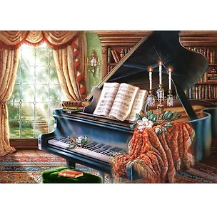 Пазл 2000 С-200436 Рояль (92х68см) (коробка) 2349214