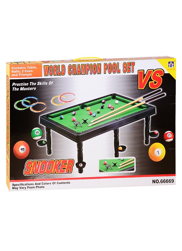 Игра настольная Бильярд 66*43*24 см с фигурными ножками, кор. 2779008 — 1