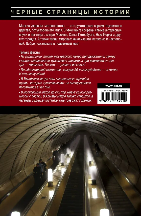 Книга Засекреченные станции метро Москвы, Санкт-Петербурга и других городов (Матвей Гречко) — 2