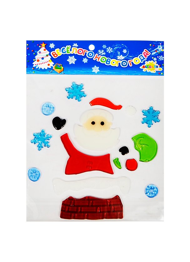 Игрушка разв. Altacto Creative Маленький Санта (ACR1504-154) (20х20х0,3см) (упаковка) 2445299 — 1