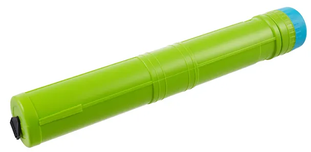 Тубус для чертежей телескопический D65мм L420-720мм на ремне, зеленый 3114130 — 3