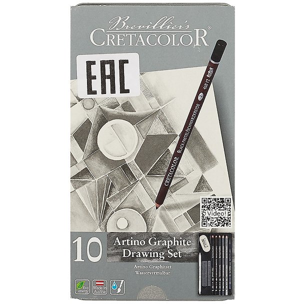 Набор для рисования «Artino Graphite», 10 предметов, Cretacolor 222508 — 1
