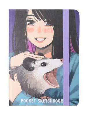 Скетчбук А6 48л "Пушистик" 80г/м2, тв.обложка, мат.ламинация, резинка 3100559