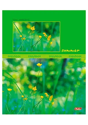 Тетрадь в клетку Hatber, Seasons, 80 листов, в ассортименте 218819