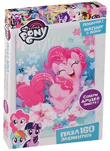 Пазл 160А 03427 Пони Фильм Пинки Пай (+фигурка с магнитиком) (3+) (коробка) (My little Pony)