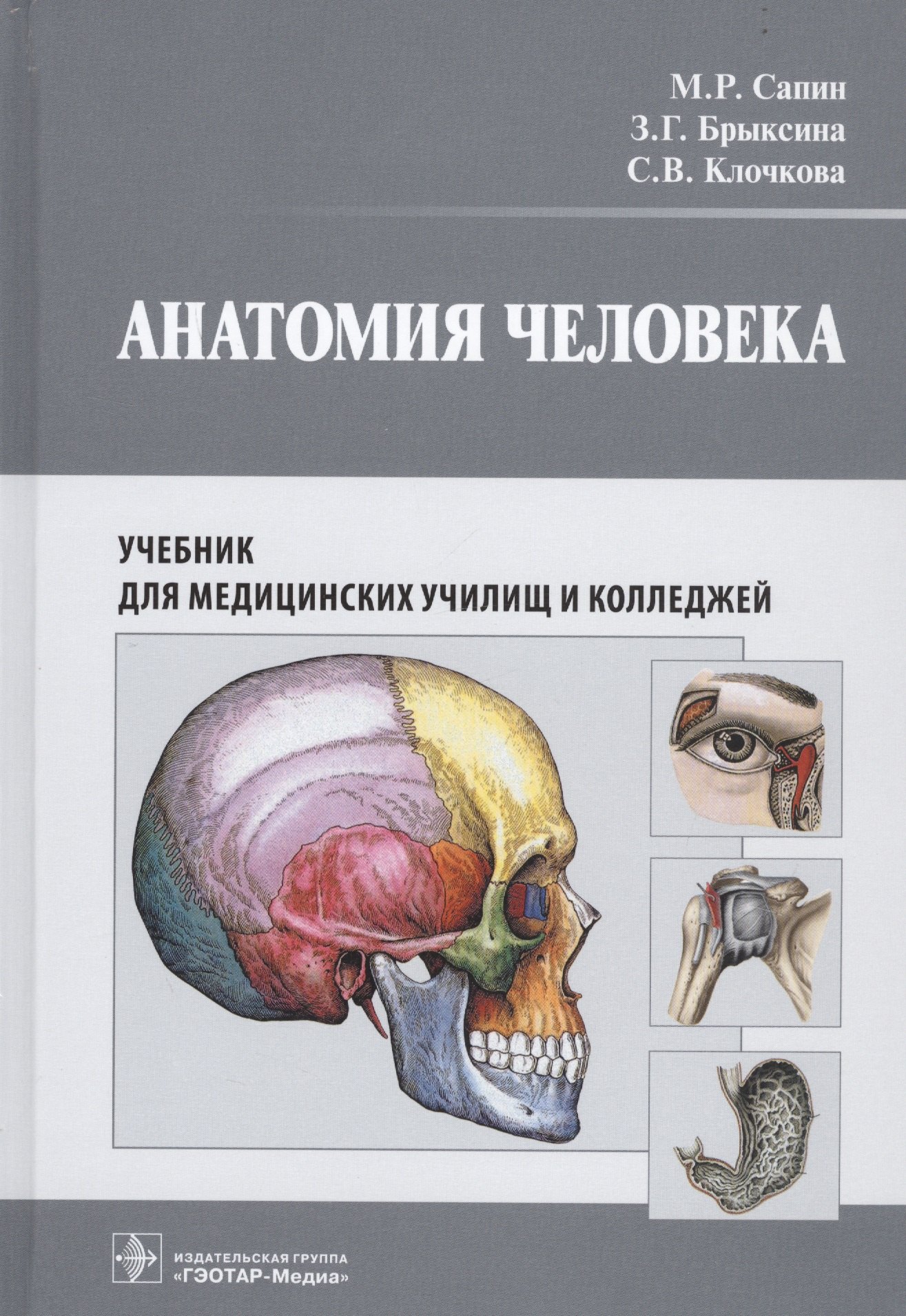 

Анатомия человека. Учебник для медицинских училищ и колледжей