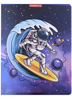 Тетрадь в клетку Academy Style, "Космическое приключение", 48 листов 2901780