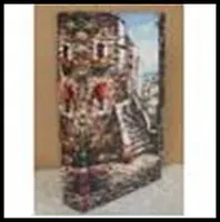 Сувенир Феникс Шкатулка из МДФ Итальянский дворик (26*17*5см), 28486