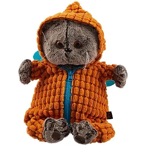 Игрушка мягкая Budi Basa, Басик в комбинезоне Дракончик (В1) (22 см) (Ks22-167)