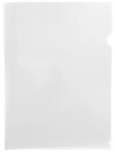 Папка-уголок прозрачная , А4