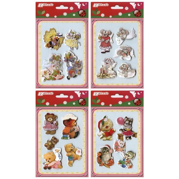Детские наклейки HM-2-Sticker (в ассорт.) (упаковка) 2382282 — 1