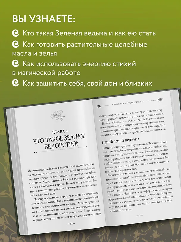 Книга Green Witch. Полный путеводитель по природной магии трав, цветов, эфирных масел и многому другому (Эрин Мёрфи-Хискок) — 9