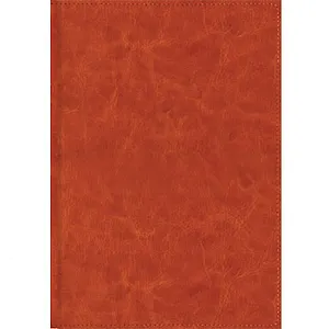 Книга для записей А5 96л лин. "Classic" коричневая, иск.кожа, поролон, тонир.бумага, ляссе, Listoff