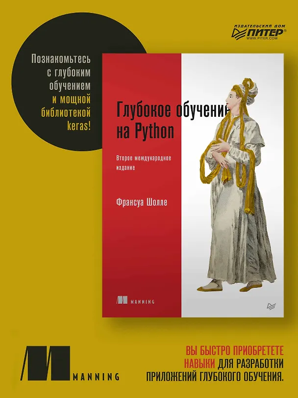 Книга Глубокое обучение на Python. 2-е межд. издание (Франсуа Шолле) — 3