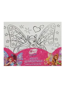 Холст д/росписи MultArt Winx Стелла (182952) (20х15см) (краски+кисточка) (набор д/творч.) (3+) (русс. уп.) (в кор. 36шт)