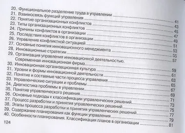 Книга Менеджмент: Шпаргалка. () — 3