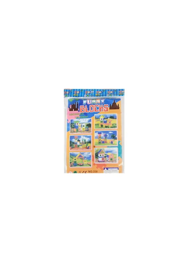 Конструктор Пластиковый дом маленький (336) (15024902) (44 дет.) (упаковка) 2452854 — 2