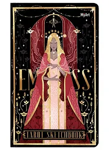 Скетчбук 130*210 40л "Таро. Императрица" 90г/м2, тв.обложка