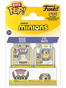 Набор Funko Bitty POP! Minions Bride Kevin & Eye, Matie (2шт) (94224)