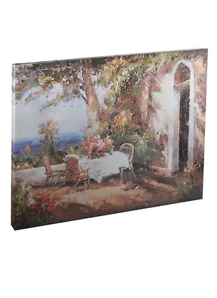 Картина канвас 45х55 (Дом на побережье) (6011-89-P001) 2391839