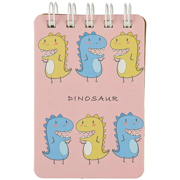 Блокнот А6 80л лин. 100*140 "Dinosaurs" на спирали, ассорти 262057 — 4