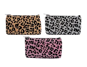 Пенал-косметичка "Leopard" глиттер, ассорти 3112300