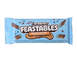 Шоколадная плитка Mr Beast Peanut Butter, 60г