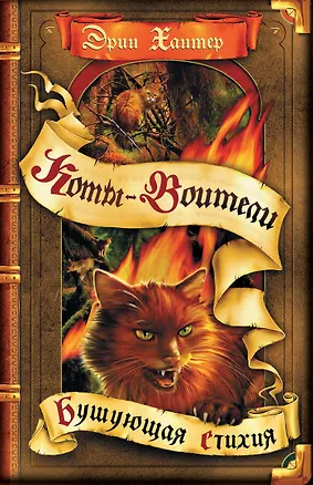 Книга Бушующая стихия (Эрин Хантер)