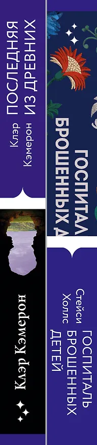 Книга Романы о сильных женщинах. Комплект из 2-х книг (Последняя из древних + Госпиталь брошенных детей) (Стейси Холлс, Клэр Кэмерон) — 3