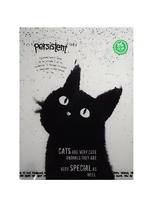 Папка А4 с 6 уголками "Naughty cat", ассорти