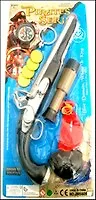 Пиратский игровой набор с пистолетом трубой и монетами (5609G) (3+) (блистер) 2317983 — 2