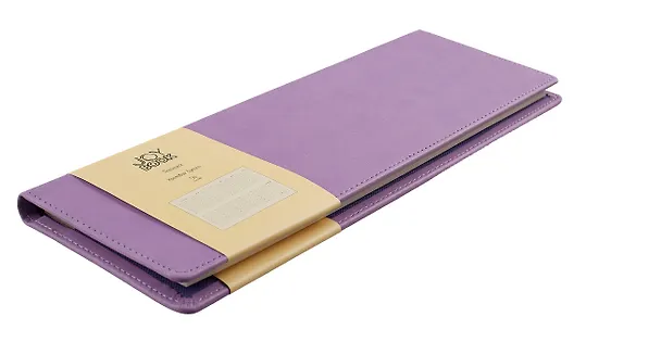 Планинг недат. 56л "Joy Book" фиалковые сны, настольный, иск.кожа 7Б, скругл.углы, съемный тонир.блок, тисн.фольгой, евроспираль, офсет 2993858 — 2