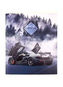 Тетрадь в клетку Unnika, "Автомобиль мечты", 96 листов, в ассортименте