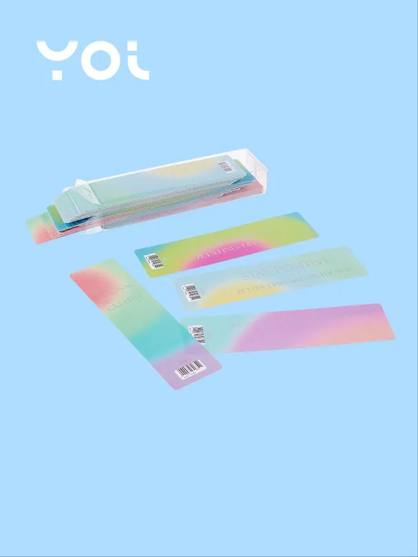 Закладка для книг «Rainbow», пластик, Yoi в ассортименте 3070672 — 2