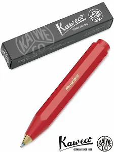Подарочная шариковая ручка Kaweco Red GT Classic Sport 1.0мм, цвет чернил синий, красный корпус