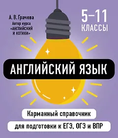 Английский язык. 5-11 классы. Карманный справочник для подготовки к ЕГЭ, ОГЭ и ВПР