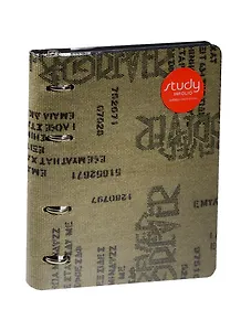 Тетрадь на кольцах в клетку InFolio, Military, 120 листов