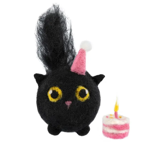 Набор для валяния "Miadolla" "Кот Беляш" (WT-0223) 3148979 — 2