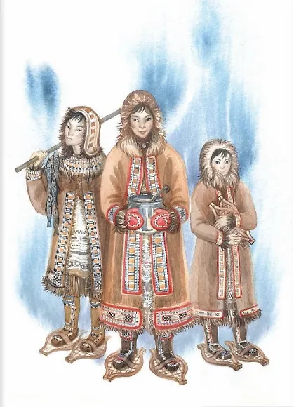 Книга Сказки народов России. Эвенские сказки мудрой Нулгынэт. (Мария Федотова) — 8