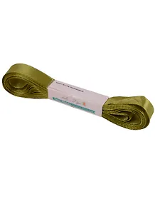 Лента атласная 12мм*5,6м Цв. №158 Оливковый HY012158
