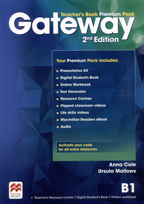 Книга Gateway. Second Edition. B1. Teachers Book Premium Pack+Online Code (Анна Коул, Урсула Мэллоус) — 1