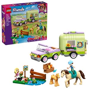 42695 Конструктор LEGO Friends Лошадь и жеребенок с прицепом для лошадей, 279 деталей, возраст 7+