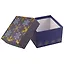 Подарочная коробка «Синие снежинки», 13 х 13 см — 247390 — 2