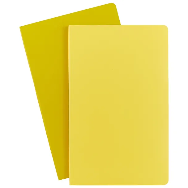 Набор книг для записей Moleskin Volant Large, 2 штуки, мягкая обложка, жёлтые, 48 листов, А5 242464 — 3